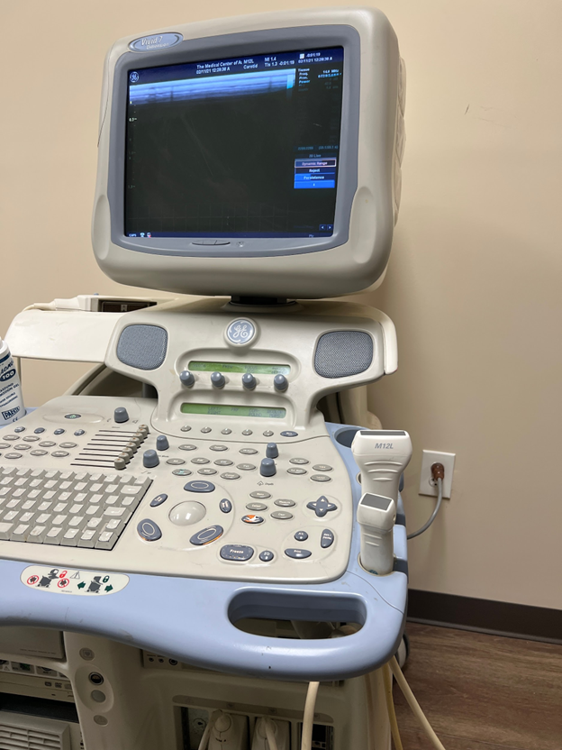GE vivid 7 Dimension Cardiac ultrasound machine